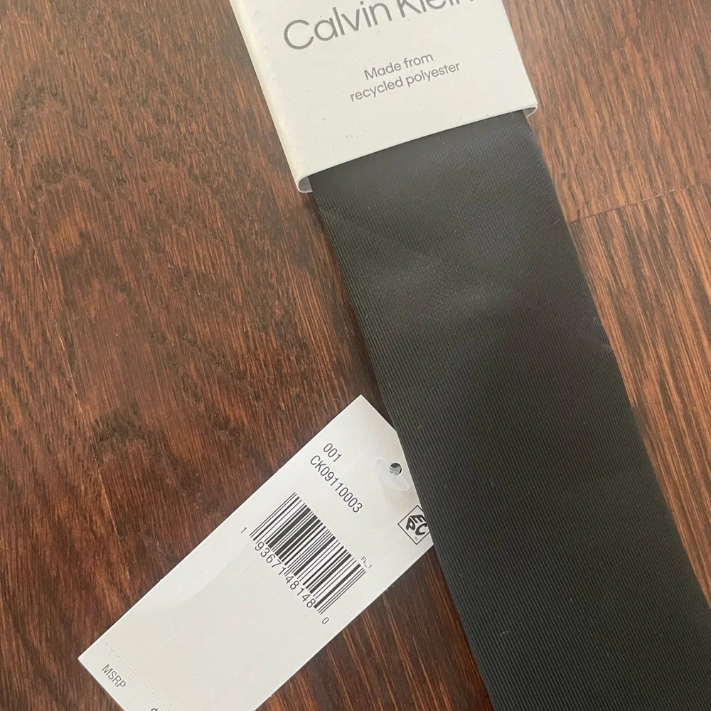 Calvin Klein Classic Black Necktie - Boys